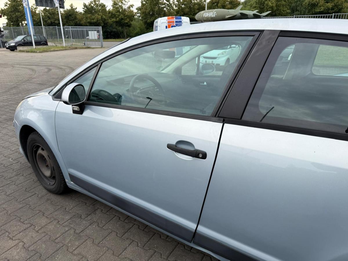 Citroen C4 original Tür vorn links EYL Islandgrau Coupe Rohbau BJ07